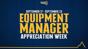 Image post by @NAUAthletics on Twitter