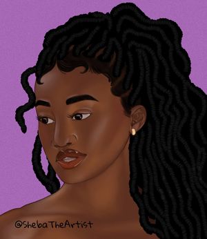 Image post by @shebatheartist on Instagram