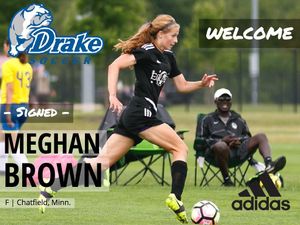 Image post by @drakewomensoccer on Instagram