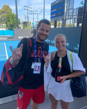 Image post by @packwtennis on Instagram