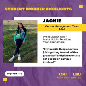 Image post by @lsu_wc on Instagram