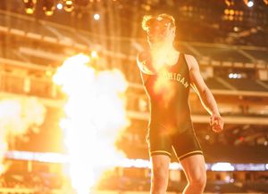 Image post by @umichwrestling on Instagram