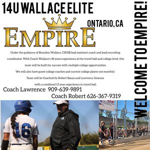 Image post by @empirefastpitchsb on Instagram