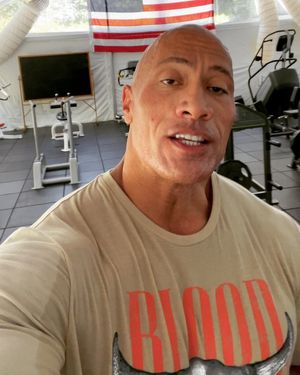 Image post by @therock on Instagram