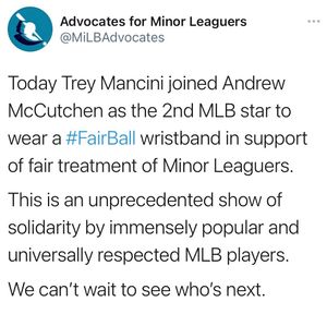 Image post by @milb_players on Instagram