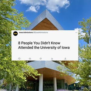 Image post by @iowaadmissions on Instagram