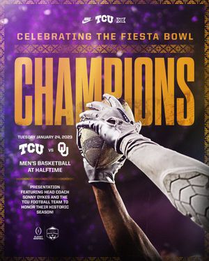 Image post by @TCU_Athletics on Twitter