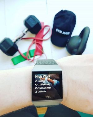 Image post by @fitbit on Instagram