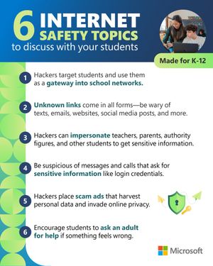 Image post by @MicrosoftEDU on Twitter