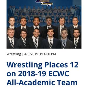 Image post by @ithacawrestling on Instagram