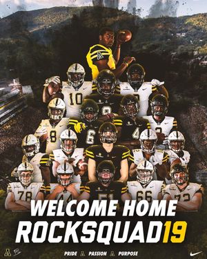 Image post by @appstate_fb on Instagram