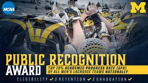 Image post by @umichlacrosse on Instagram
