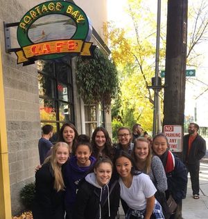 Image post by @uwgymnastics on Instagram