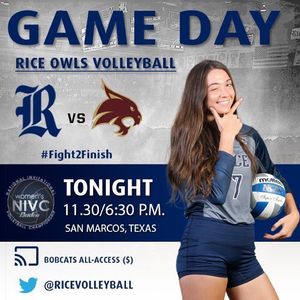 Image post by @ricevolleyball on Instagram