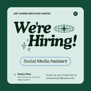Image post by @usfcareer on Instagram