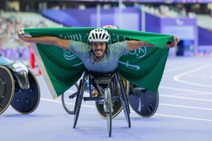 Image post by @saudiolympic on Twitter