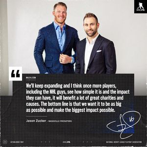 Image post by @NHLPA on Twitter