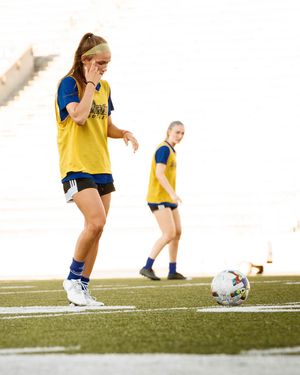 Image post by @drakewomensoccer on Instagram