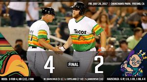 Image post by @fresnogrizzlies on Instagram