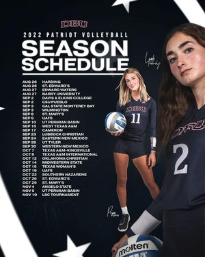 Image post by @dbu_vball on Instagram