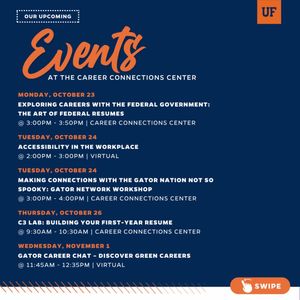 Image post by @ufcareercenter on Instagram