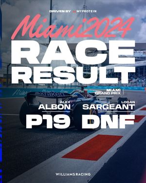 Image post by @williamsracing on Instagram
