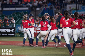 Image post by @usasoftball on Instagram
