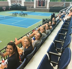 Image post by @dbu_tennis on Instagram