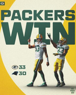 Image post by @packers on Instagram