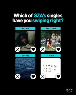 Image post by @amazonmusic on Instagram