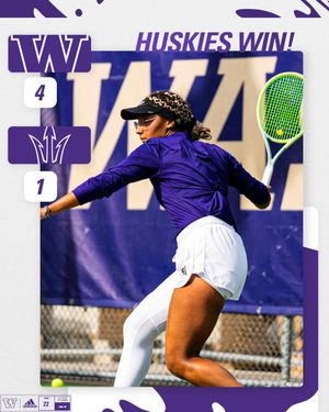 Image post by @UW_WTennis on Twitter