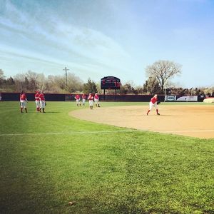 Image post by @ru_softball on Instagram