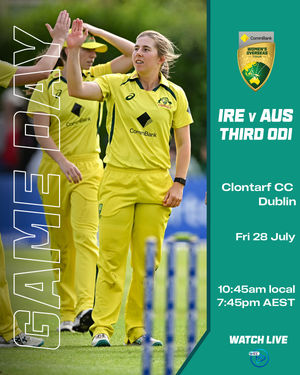 Image post by @auswomencricket on Instagram