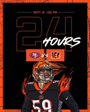 Image post by @bengals on Instagram