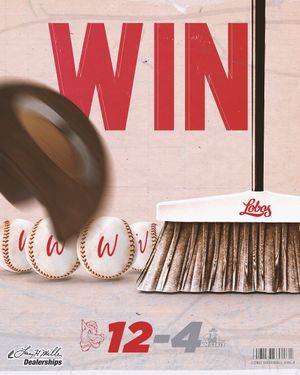 Image post by @UNMLoboBaseball on Twitter