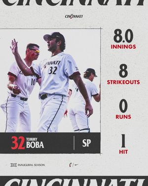 Image post by @GoBearcatsBASE on Twitter