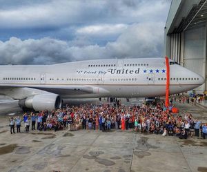 Image post by @united on Instagram