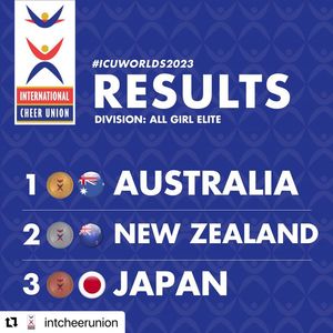 Image post by @cheer_japan on Instagram