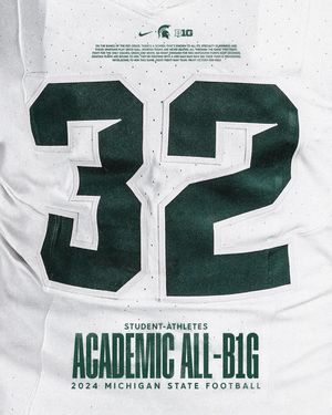 Image post by @msu_football on Instagram