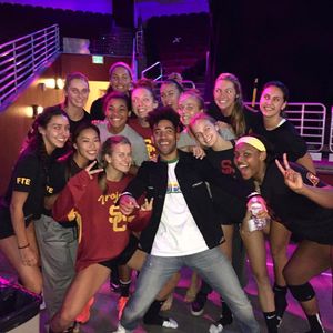 Image post by @uscwomensvolley on Instagram