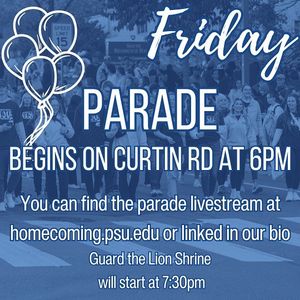 Image post by @psuhomecoming on Instagram