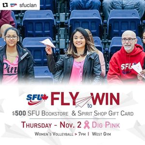 Image post by @sfu_volleyball on Instagram