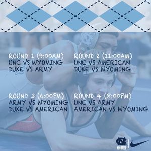 Image post by @uncwrestling on Instagram