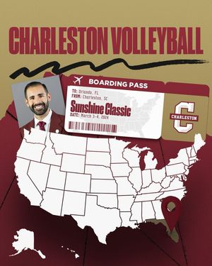 Image post by @cofcvolleyball on Instagram