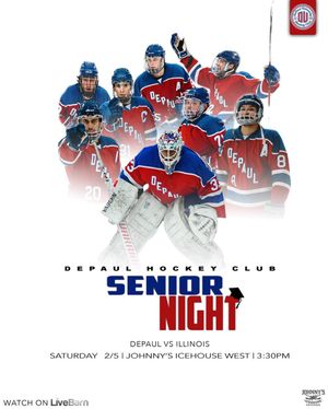 Image post by @depaulhockey on Instagram