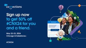 Image post by @salesforce on Twitter