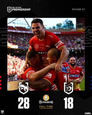 Image post by @NRL on Twitter