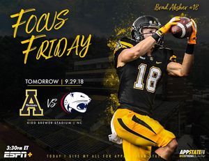 Image post by @appstate_fb on Instagram