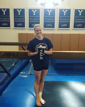 Image post by @yalegymnastics on Instagram