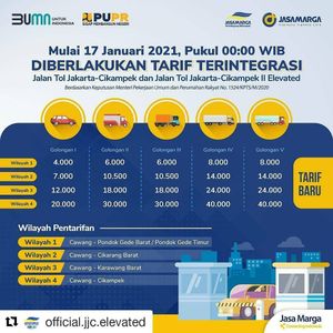 Image post by @official.jasamarga on Instagram